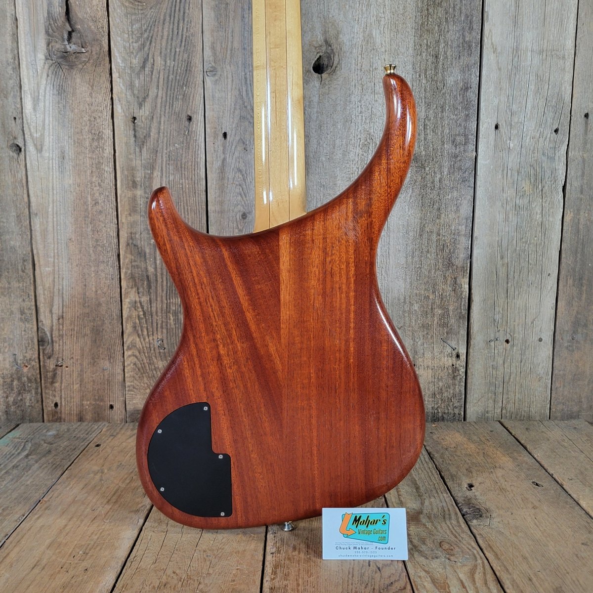 Alembic Orion 4 - String Bass 1997 Natural — Bubinga - Mahar's Vintage Guitars