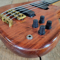 Alembic Orion 4 - String Bass 1997 Natural — Bubinga - Mahar's Vintage Guitars