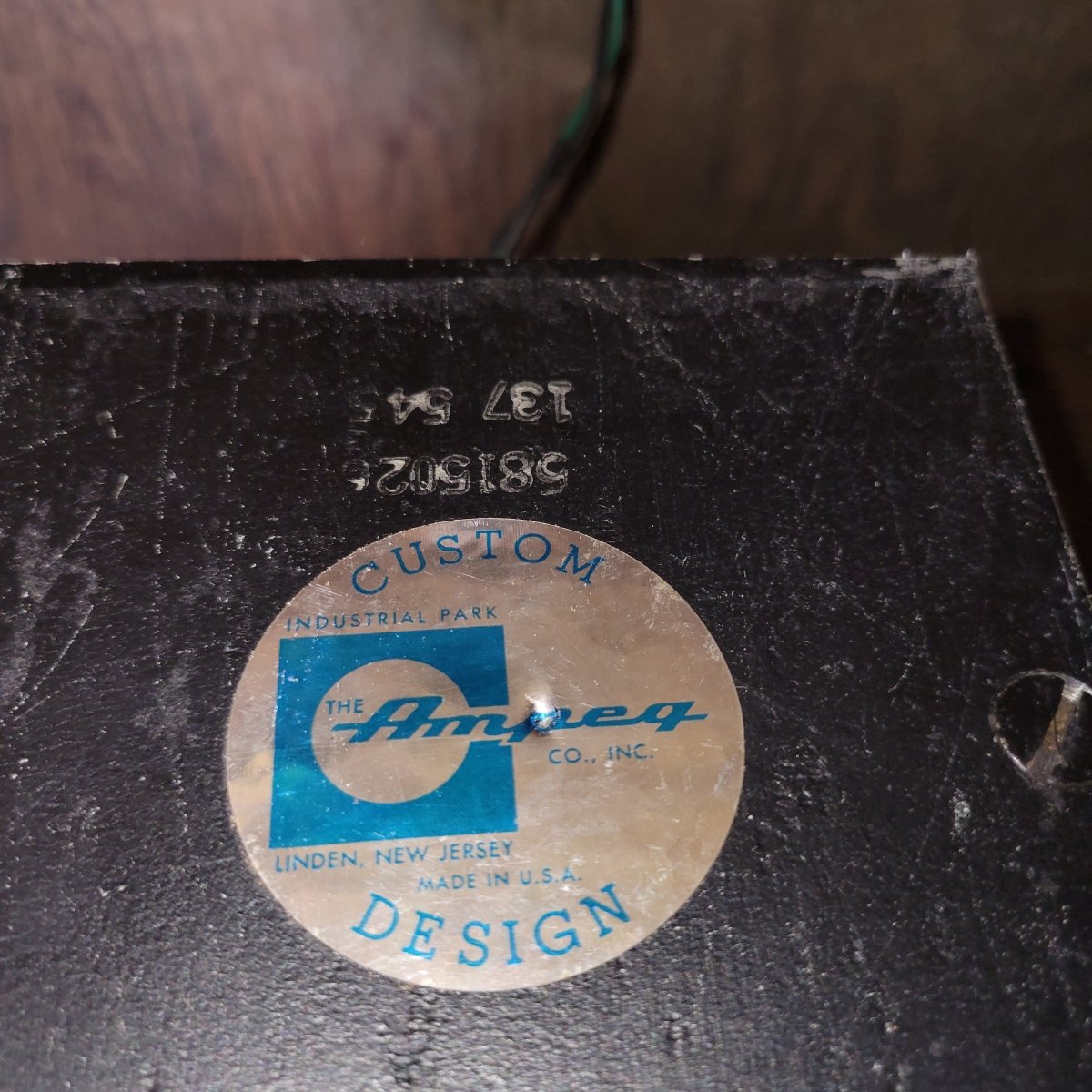 Ampeg 1965 B-15 Portaflex B-15-N-C 1x15 Amp, Excellent - Mahar's Vintage Guitars