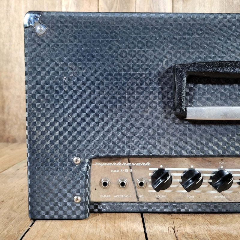 Ampeg R - 15R Superbreverb 25W 1x15 Combo 1964 - Mahar's Vintage Guitars