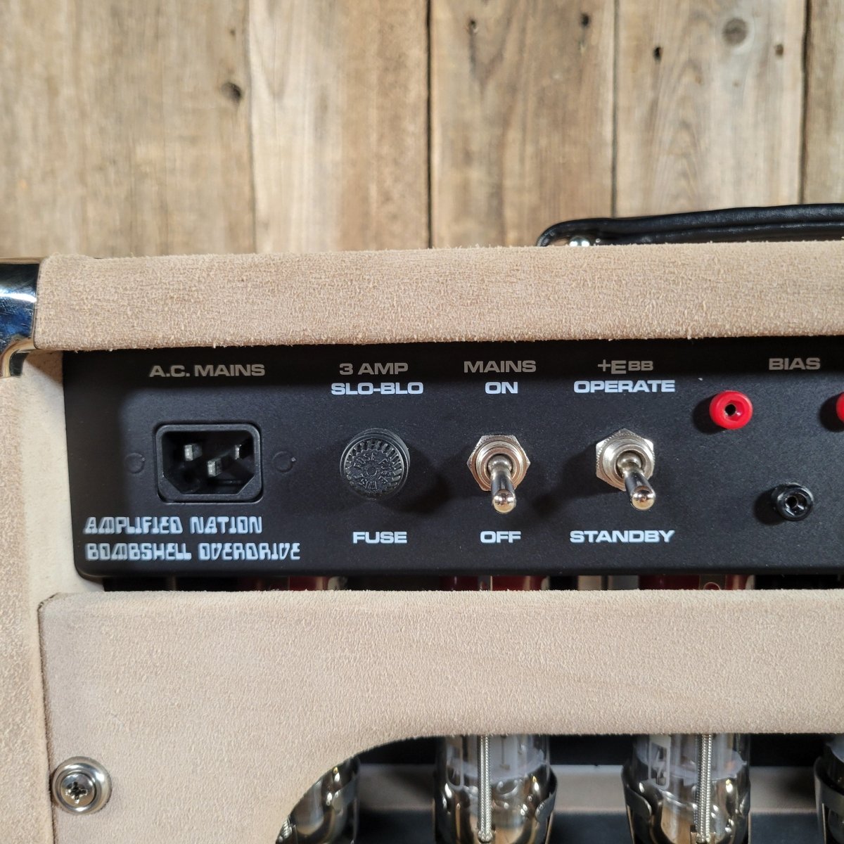 Amplified Nation 2022 Bombshell Overdrive 100W Head Ivory NM - Mahar's Vintage Guitars