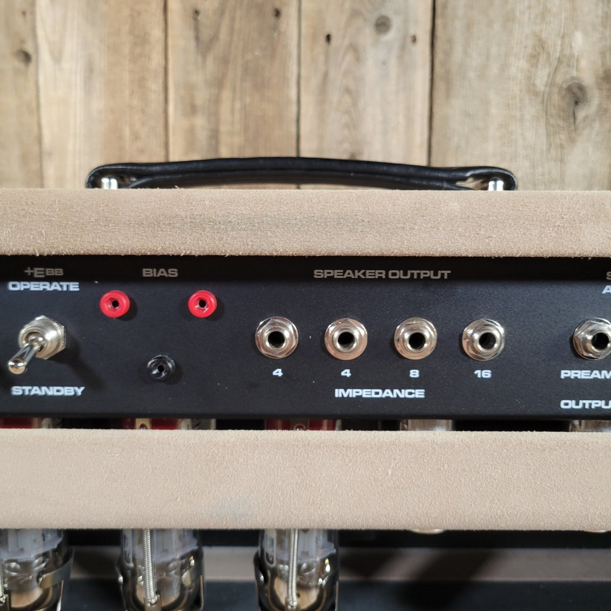Amplified Nation 2022 Bombshell Overdrive 100W Head Ivory NM - Mahar's Vintage Guitars