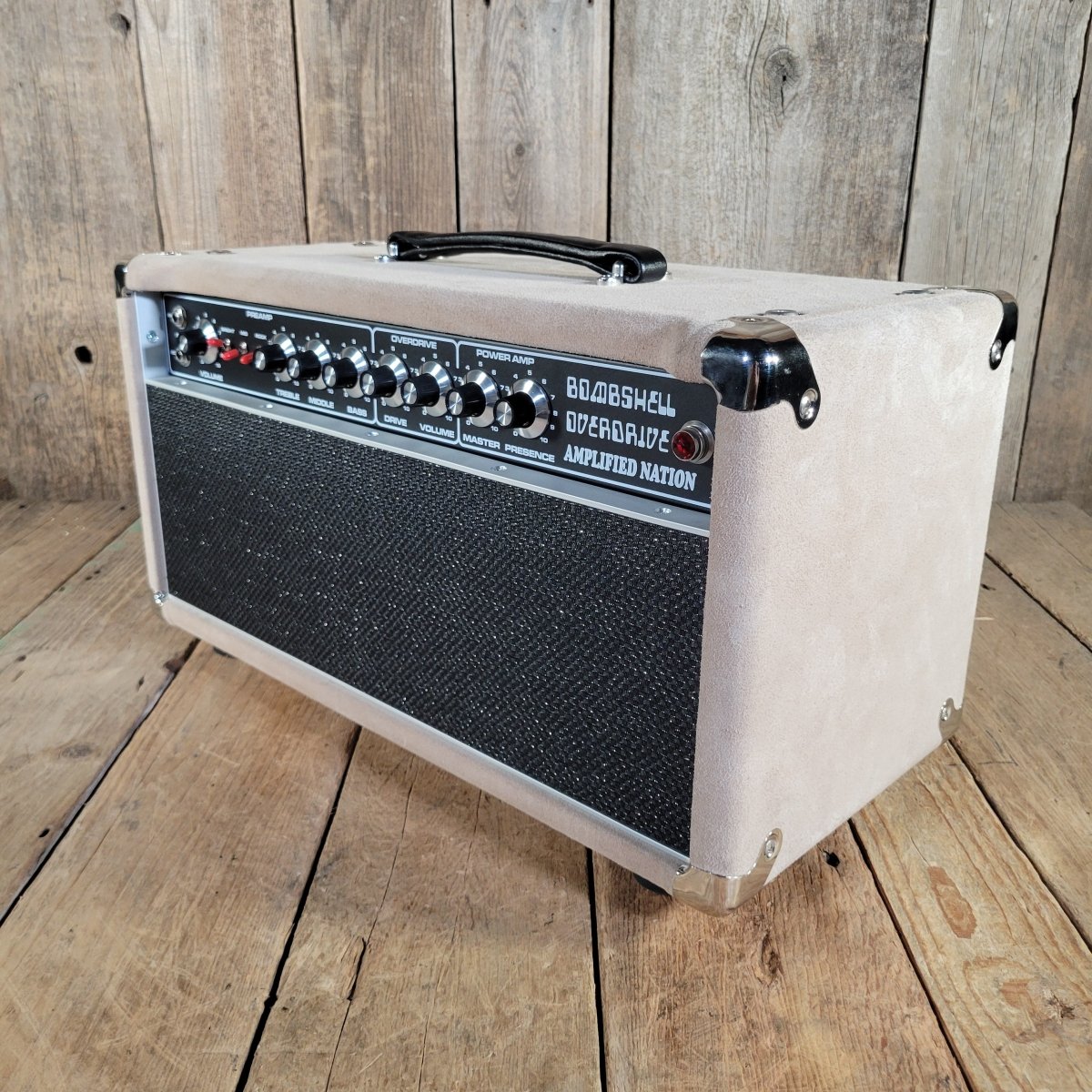 Amplified Nation 2022 Bombshell Overdrive 100W Head Ivory NM - Mahar's Vintage Guitars