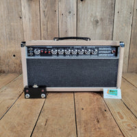 Amplified Nation 2022 Bombshell Overdrive 100W Head Ivory NM - Mahar's Vintage Guitars
