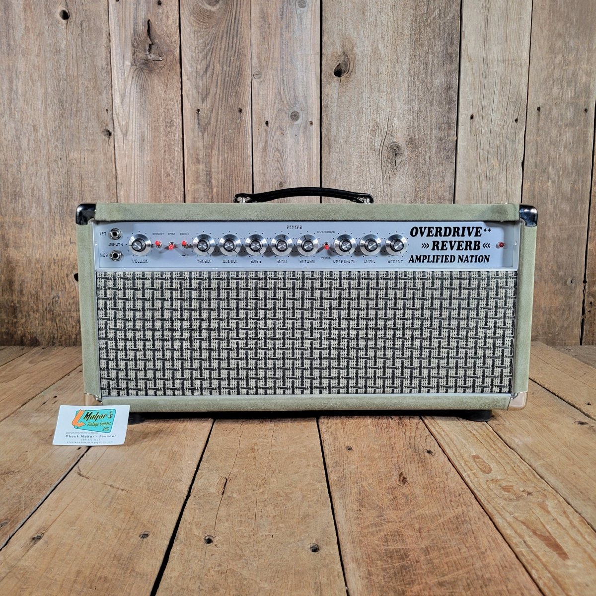 Amplified Nation 2022 ODR 22w Overdrive Reverb 22W Head, Excellent - Mahar's Vintage Guitars
