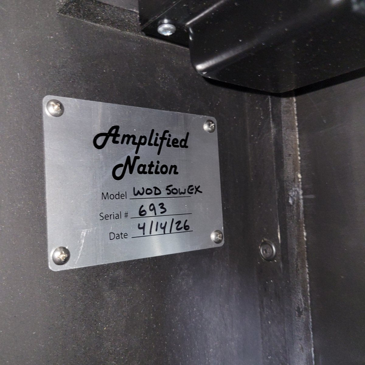 Amplified Nation 2026 Wonderland Overdrive V2 WOD50WEX Combo Near Mint - Mahar's Vintage Guitars