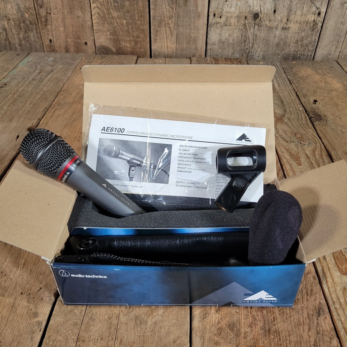 Audio-Technica AE6100 Mic | Mahar's Vintage Guitars – Mahar's