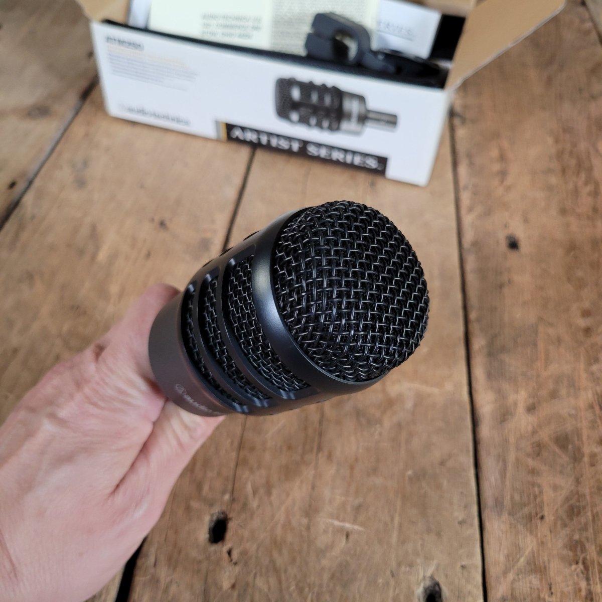 Audio - Technica ATM250 in box - Mahar's Vintage Guitars