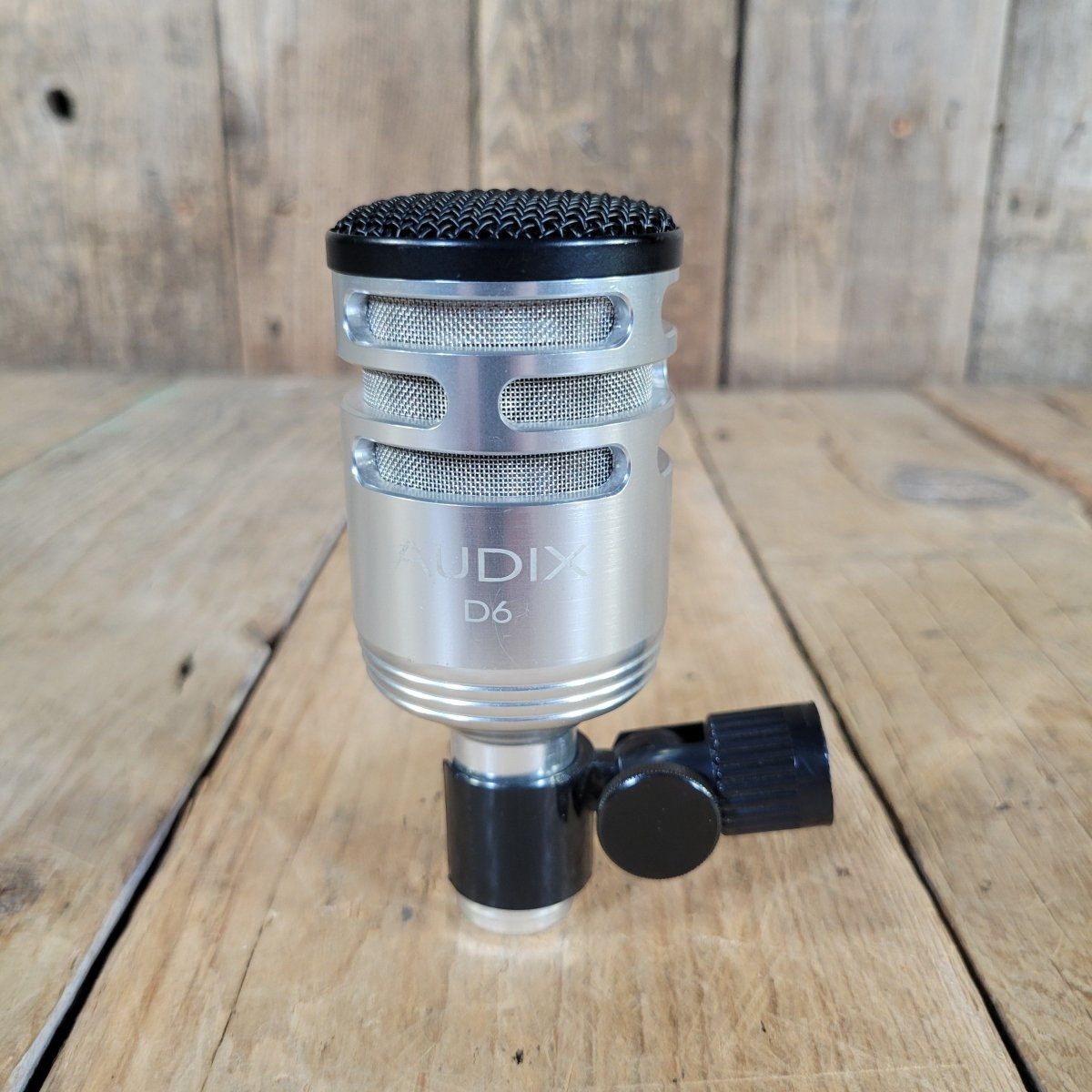 Audix 2014 D6 Silver Kick Drum Microphone w/ Clip & Bag - Mahar's Vintage Guitars
