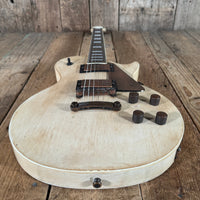 AXL AL - 820 - WO Badwater Single Cut Distressed Blonde Les Paul 2000s - Mahar's Vintage Guitars