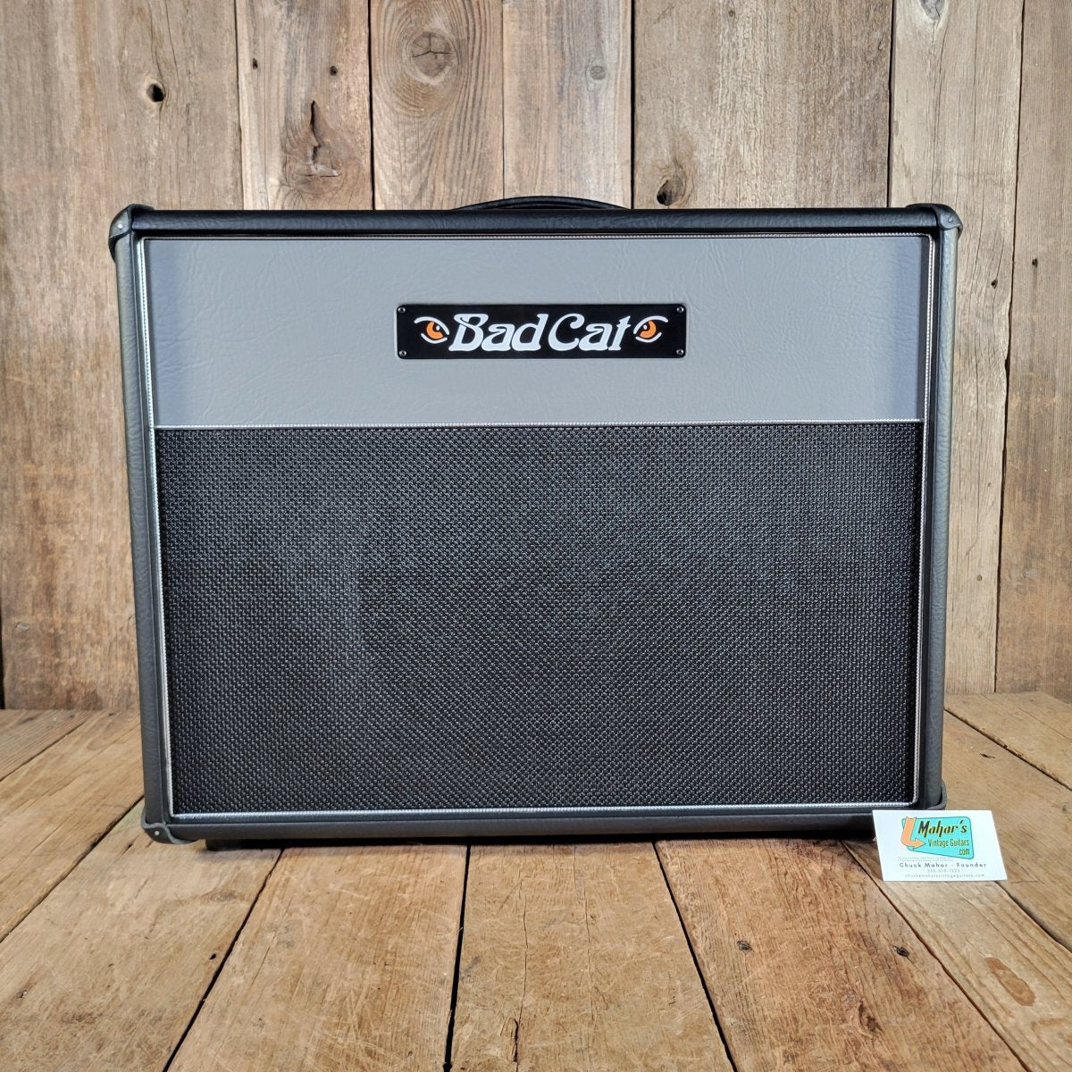BadCat 2025 Era 1x12 60 Watt Cabinet 8 Ohms w/ Cover Near Mint - Mahar's Vintage Guitars