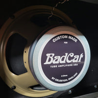 BadCat 2025 Era 1x12 60 Watt Cabinet 8 Ohms w/ Cover Near Mint - Mahar's Vintage Guitars