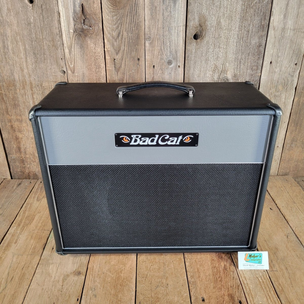 BadCat 2025 Era 1x12 60 Watt Cabinet 8 Ohms w/ Cover Near Mint - Mahar's Vintage Guitars