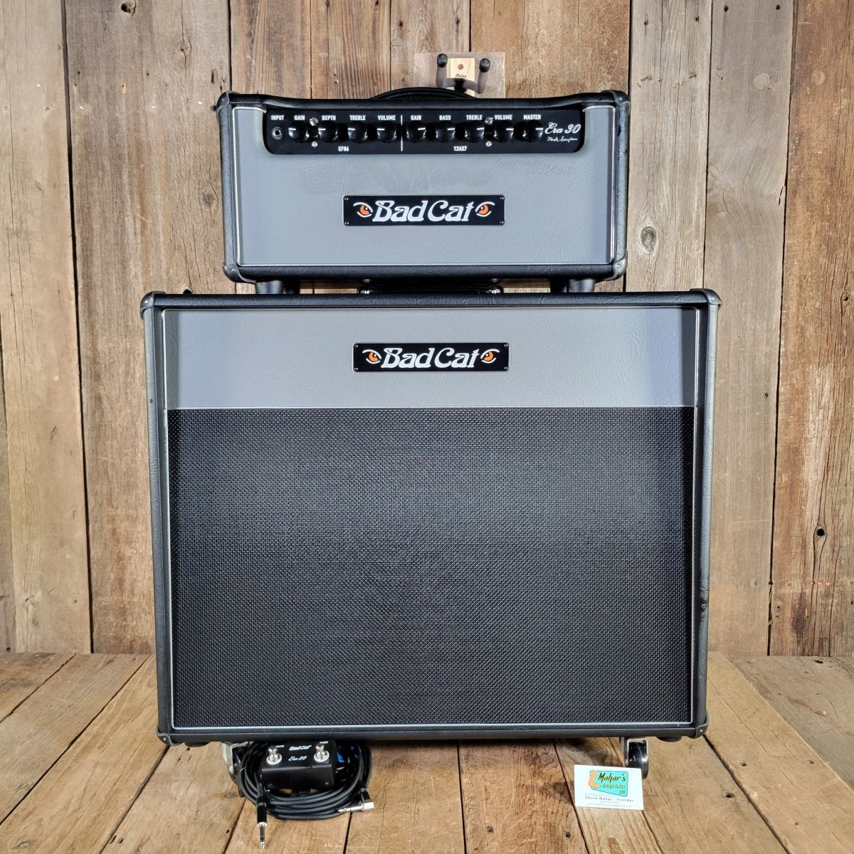 BadCat Era 30 Head and 2x12X 16 Ohm 2x12 Cabinet 2026 Near Mint - Mahar's Vintage Guitars