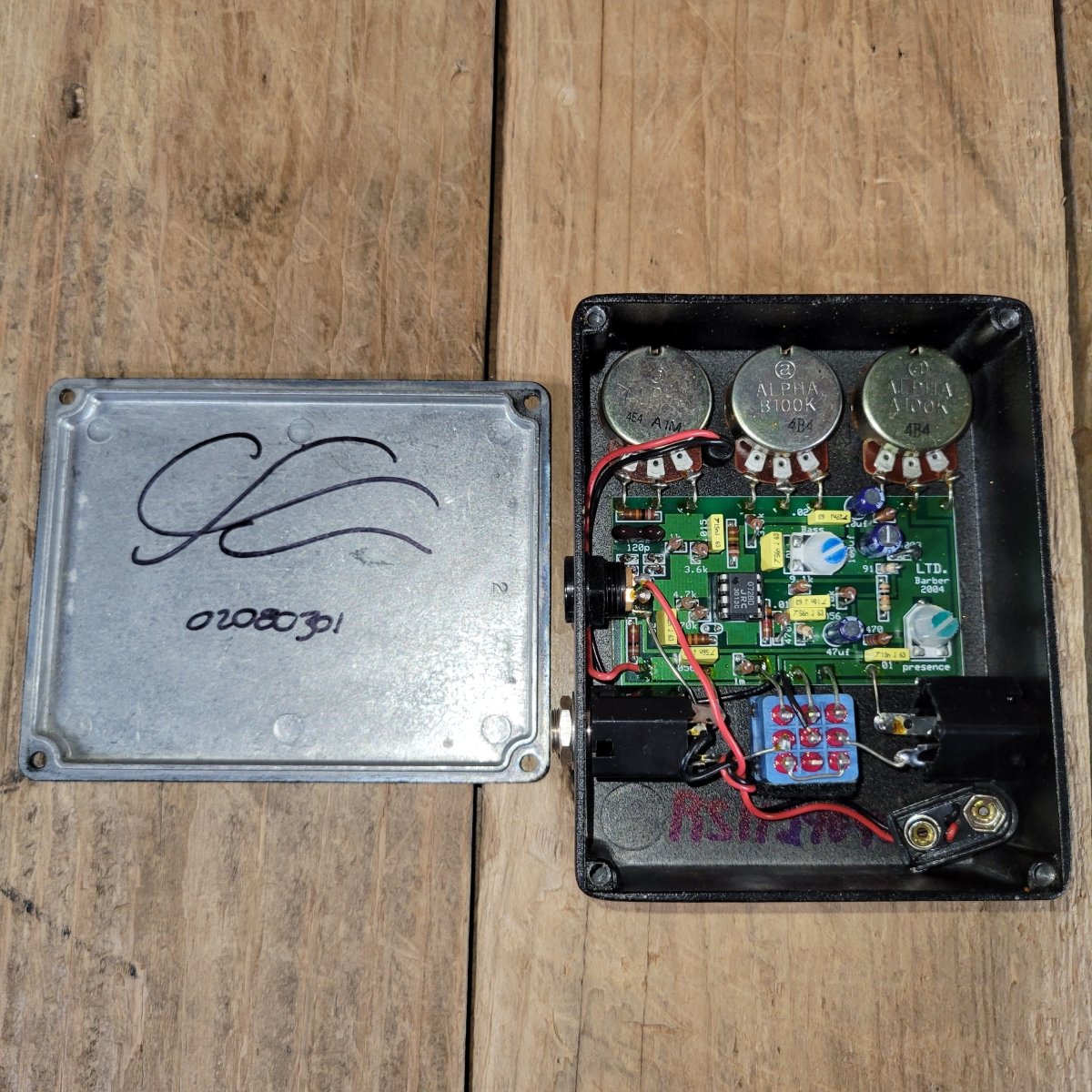 Barber 2000s LTD Overdrive Pedal, Excellent - Mahar's Vintage Guitars