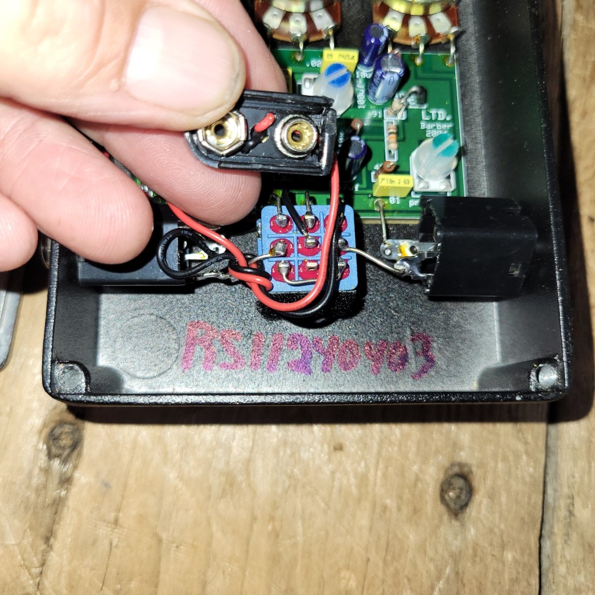 Barber 2000s LTD Overdrive Pedal, Excellent - Mahar's Vintage Guitars
