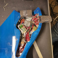 BC Rich Bich Deluxe 1984 Transparent Blue Quilt Maple - Mahar's Vintage Guitars