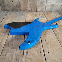 BC Rich Bich Deluxe 1984 Transparent Blue Quilt Maple - Mahar's Vintage Guitars