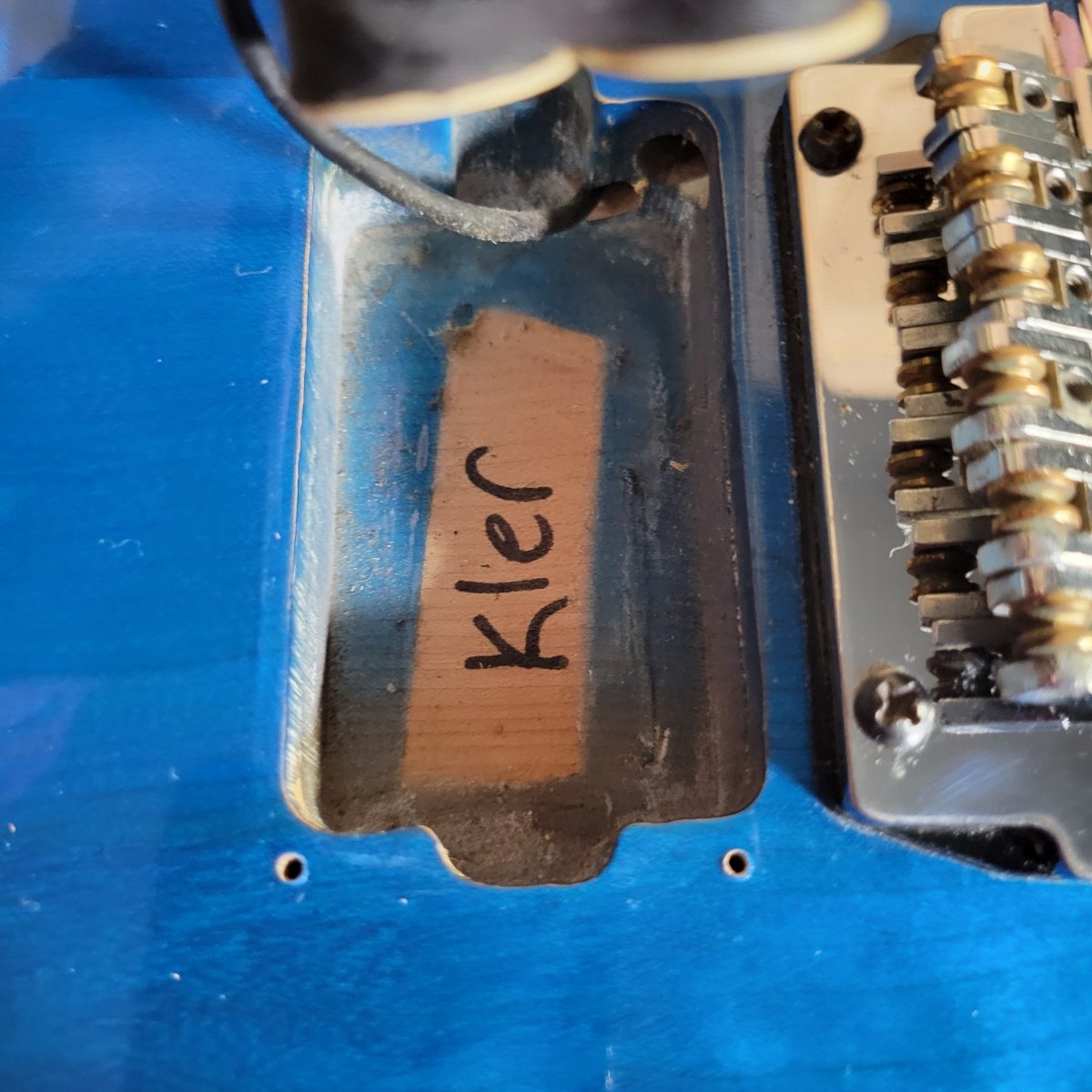 BC Rich Bich Deluxe 1984 Transparent Blue Quilt Maple - Mahar's Vintage Guitars