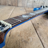 BC Rich Bich Deluxe 1984 Transparent Blue Quilt Maple - Mahar's Vintage Guitars