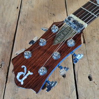 BC Rich Bich Deluxe 1984 Transparent Blue Quilt Maple - Mahar's Vintage Guitars