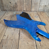 BC Rich Bich Deluxe 1984 Transparent Blue Quilt Maple - Mahar's Vintage Guitars