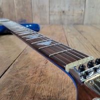 BC Rich Bich Deluxe 1984 Transparent Blue Quilt Maple - Mahar's Vintage Guitars