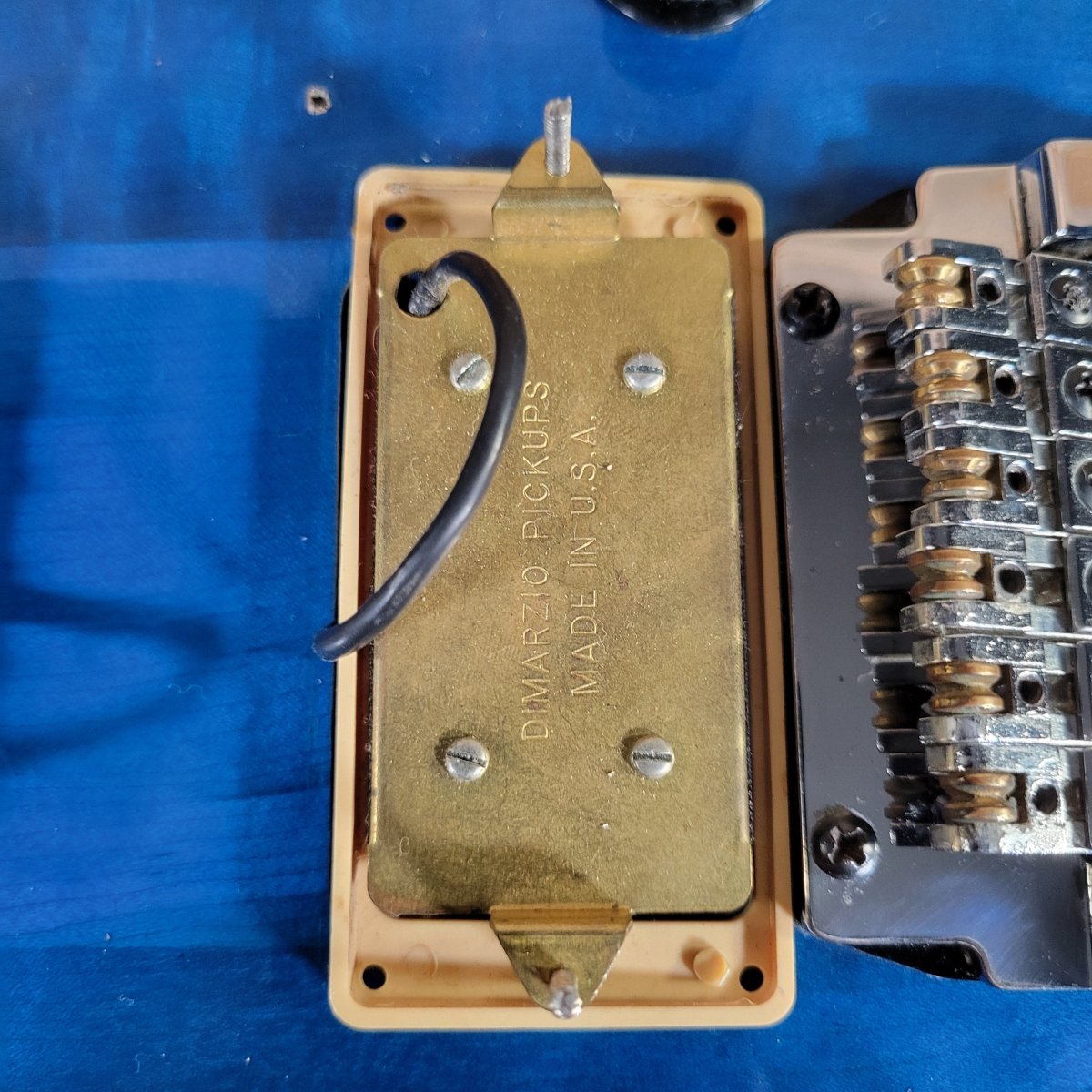 BC Rich Bich Deluxe 1984 Transparent Blue Quilt Maple - Mahar's Vintage Guitars