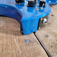 BC Rich Bich Deluxe 1984 Transparent Blue Quilt Maple - Mahar's Vintage Guitars