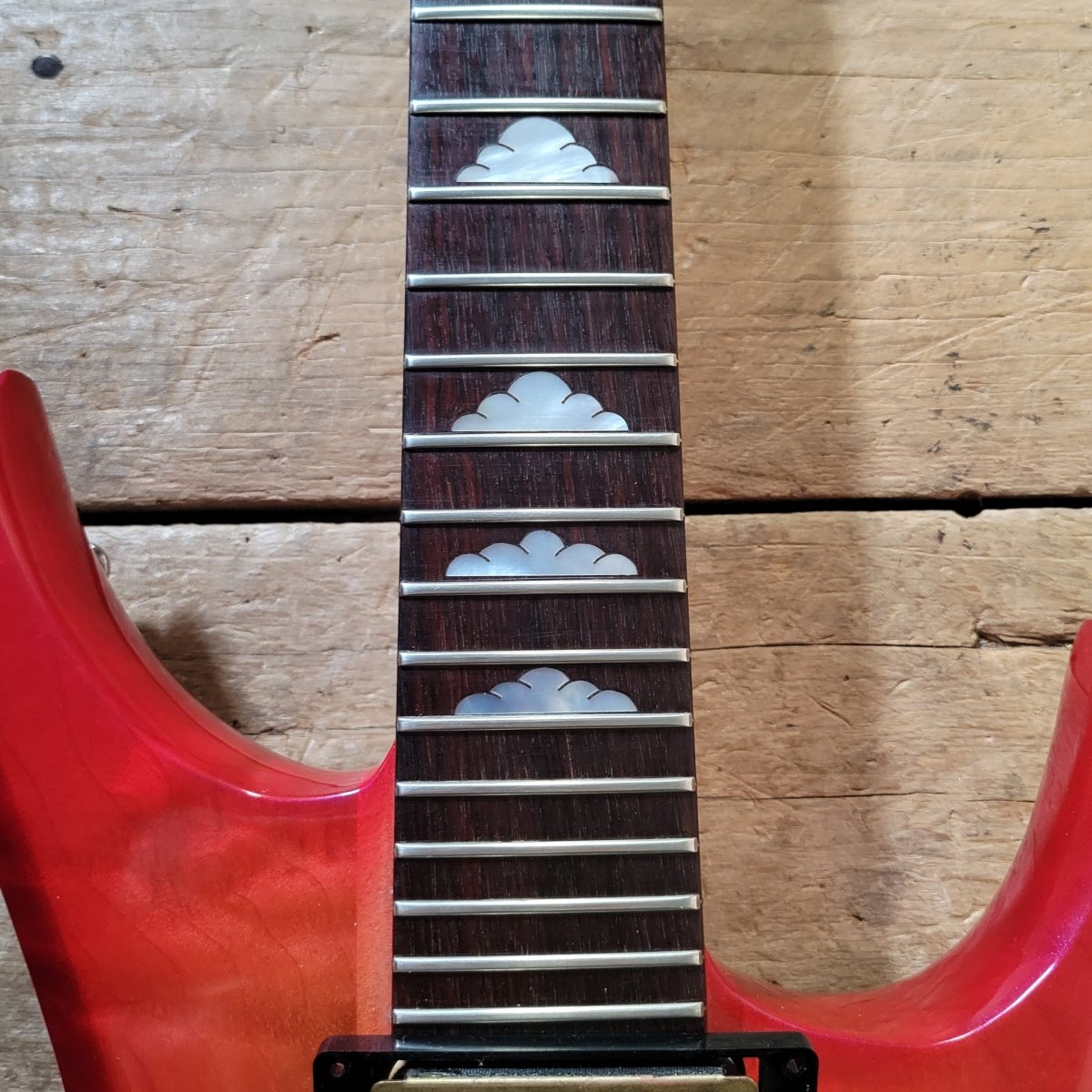 BC Rich Bich Quilt Maple 1986 Pearlescent Cherry Burst - Mahar's Vintage Guitars