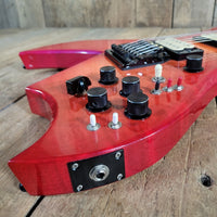 BC Rich Bich Quilt Maple 1986 Pearlescent Cherry Burst - Mahar's Vintage Guitars