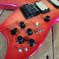 BC Rich Bich Quilt Maple 1986 Pearlescent Cherry Burst - Mahar's Vintage Guitars