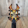 BC Rich KKV Kerry King Signature Flying V Tribal Flame Coffin Case 2009 - Mahar's Vintage Guitars