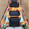 BC Rich KKV Kerry King Signature Flying V Tribal Flame Coffin Case 2009 - Mahar's Vintage Guitars