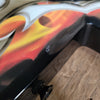 BC Rich KKV Kerry King Signature Flying V Tribal Flame Coffin Case 2009 - Mahar's Vintage Guitars