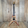 BC Rich KKV Kerry King Signature Flying V Tribal Flame Coffin Case 2009 - Mahar's Vintage Guitars