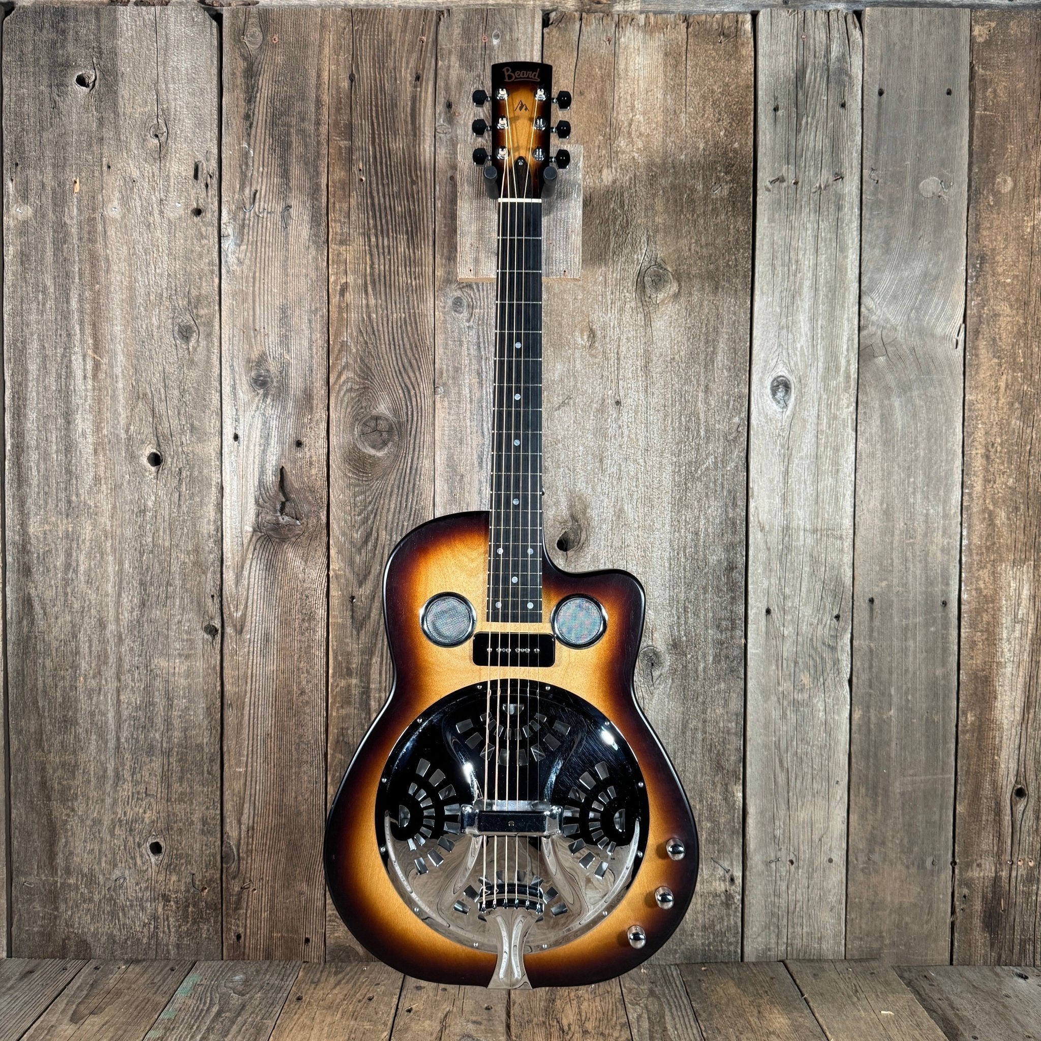 Beard Copper Mountain Resonator Guitar – USA - Made Round Neck with Hand - Spun Cone & Warm Vintage Tone - Mahar's Vintage Guitars