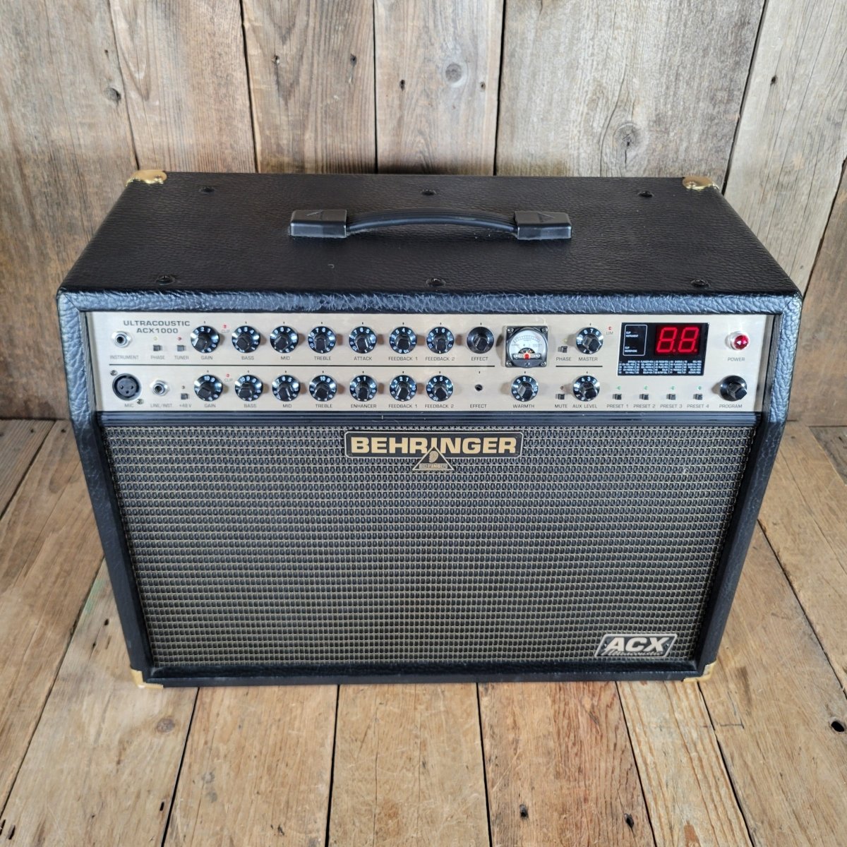 Behringer Ultracoustic ACX1000 Acoustic Amp 2004 — 2x60W - Mahar's Vintage Guitars