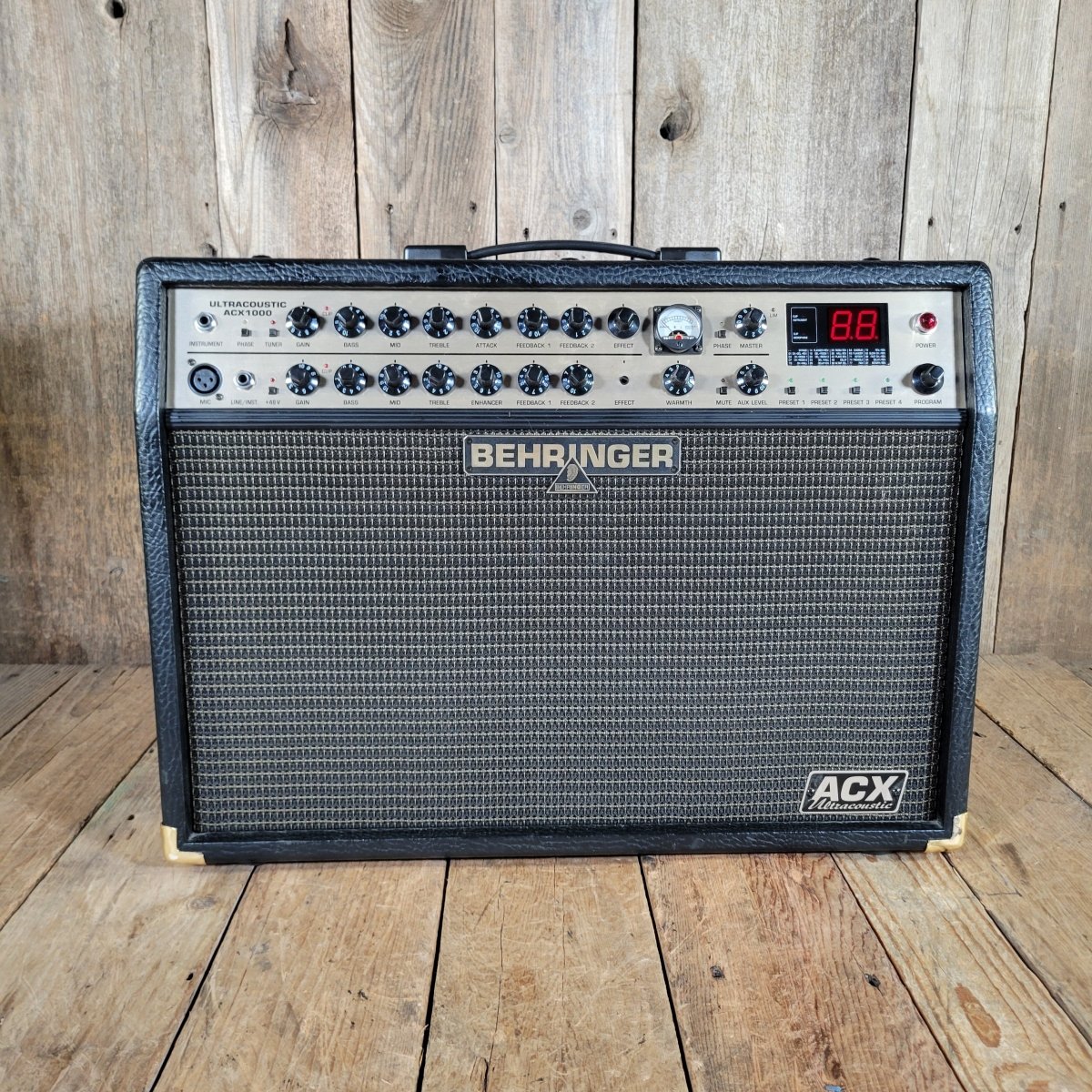 Behringer Ultracoustic ACX1000 Acoustic Amp 2004 — 2x60W - Mahar's Vintage Guitars