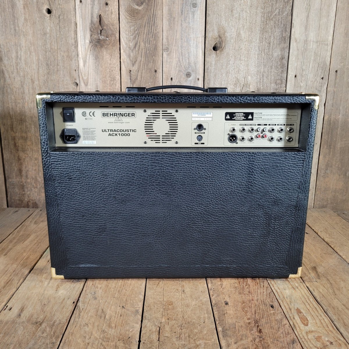 Behringer Ultracoustic ACX1000 Acoustic Amp 2004 — 2x60W - Mahar's Vintage Guitars