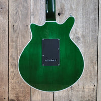 BMG 2010 Brian May Green Special Signature Guitar Korea w/Gig Bag, Near Mint - Mahar's Vintage Guitars