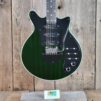 BMG 2010 Brian May Green Special Signature Guitar Korea w/Gig Bag, Near Mint - Mahar's Vintage Guitars