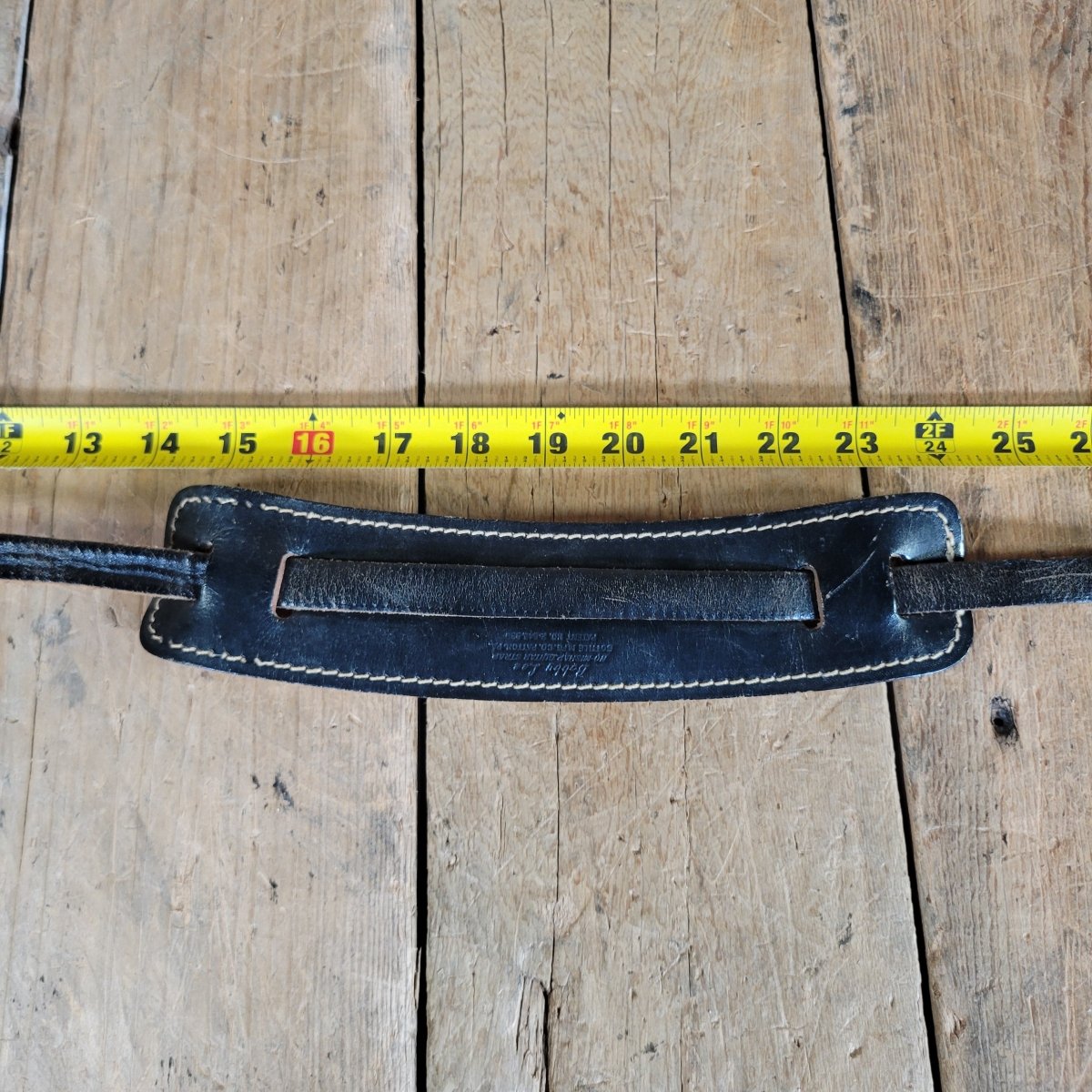 Bobby Lee Vintage Leather Guitar Strap 1950s/1960s Fender Style - Mahar's Vintage Guitars