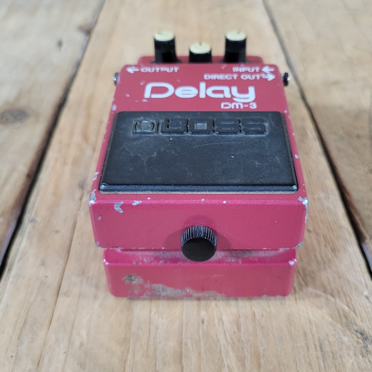 Boss DM - 3 Delay Pedal 1986 Green Label Japan - Mahar's Vintage Guitars