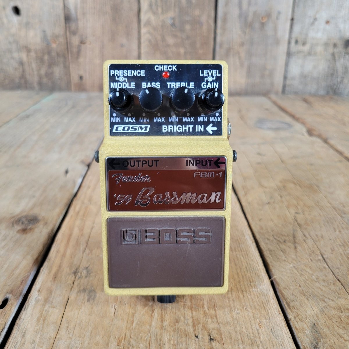Boss FBM-1 '59 Bassman Pedal Very Good - Mahar's Vintage Guitars