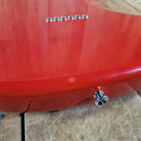 Brian Goodwin 1992 Custom Stratocaster Build Chambered Alder & Flamed Maple Body, Excellent - Mahar's Vintage Guitars