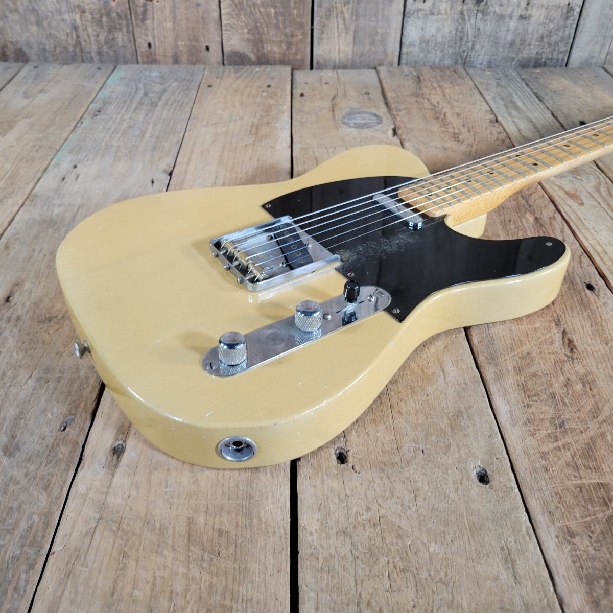 Carson Hess 2023 Nocaster Blackguard Telecaster Replica Blonde Near Mint - Mahar's Vintage Guitars