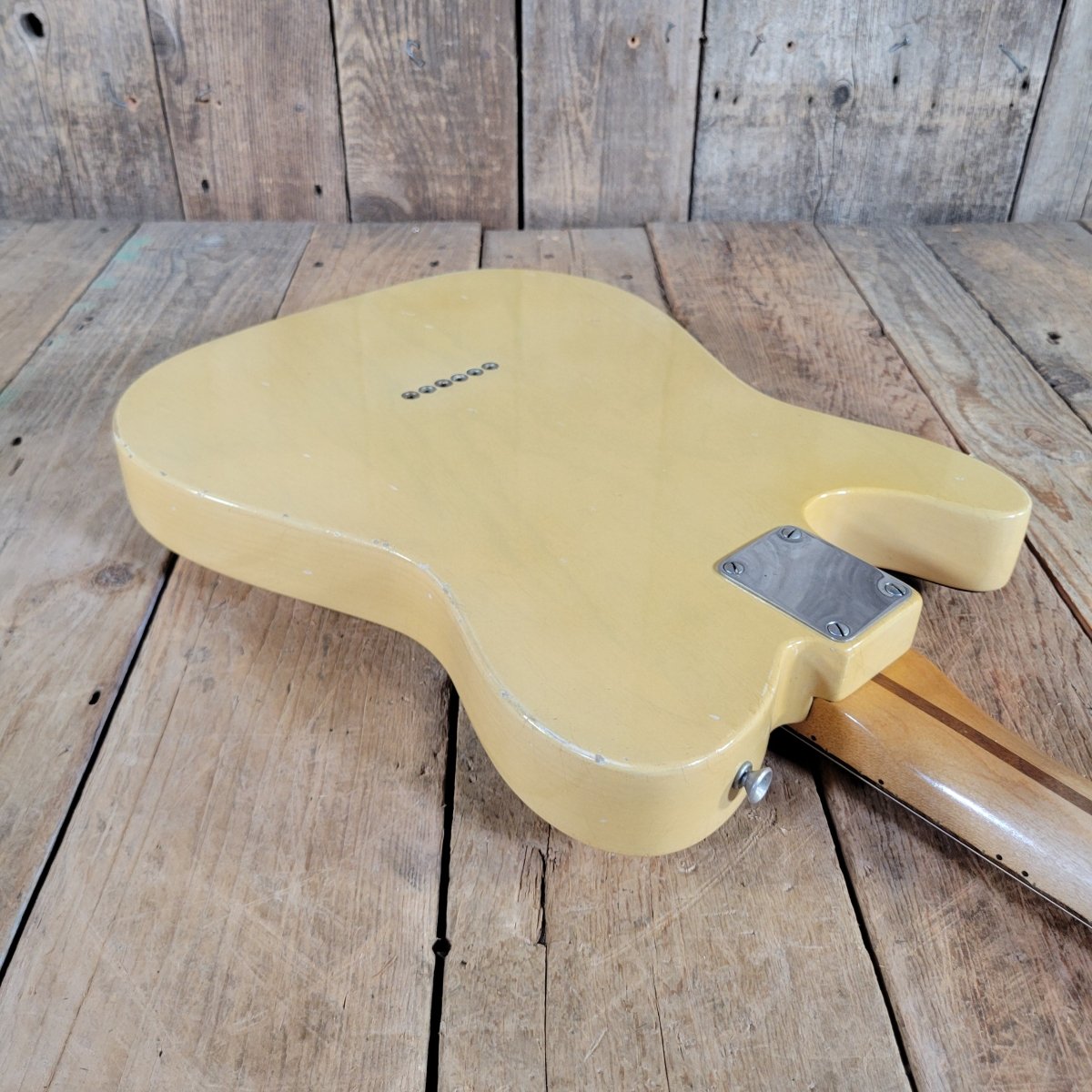 Carson Hess 2023 Nocaster Blackguard Telecaster Replica Blonde Near Mint - Mahar's Vintage Guitars