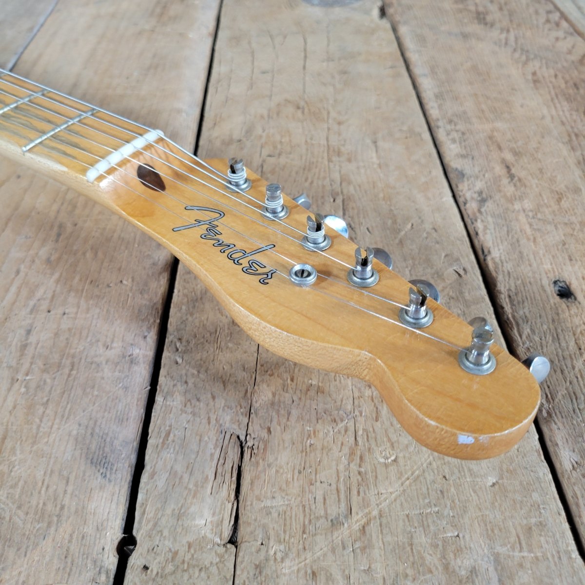 Carson Hess 2023 Nocaster Blackguard Telecaster Replica Blonde Near Mint - Mahar's Vintage Guitars