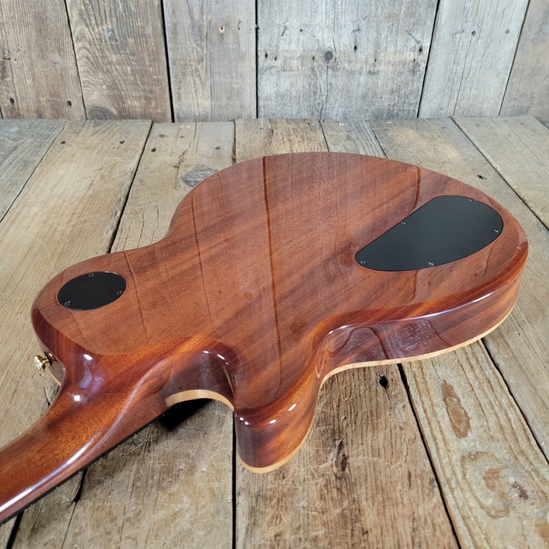 Carvin Kiesel SH550 Hollowbody Archtop Custom Koa 2012 Near Mint with Original Case - Mahar's Vintage Guitars
